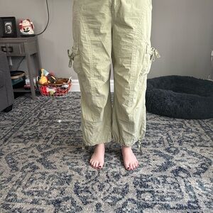 Anthropologie lightweight cotton cargo style Pants